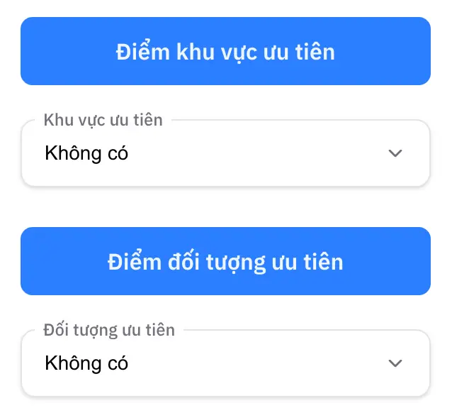 Hướng dẫn sử dụng công cụ tính điểm