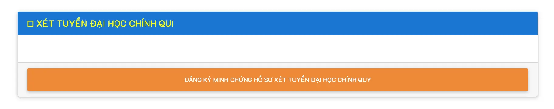 Hướng dẫn xét tuyển học bạ
thpt