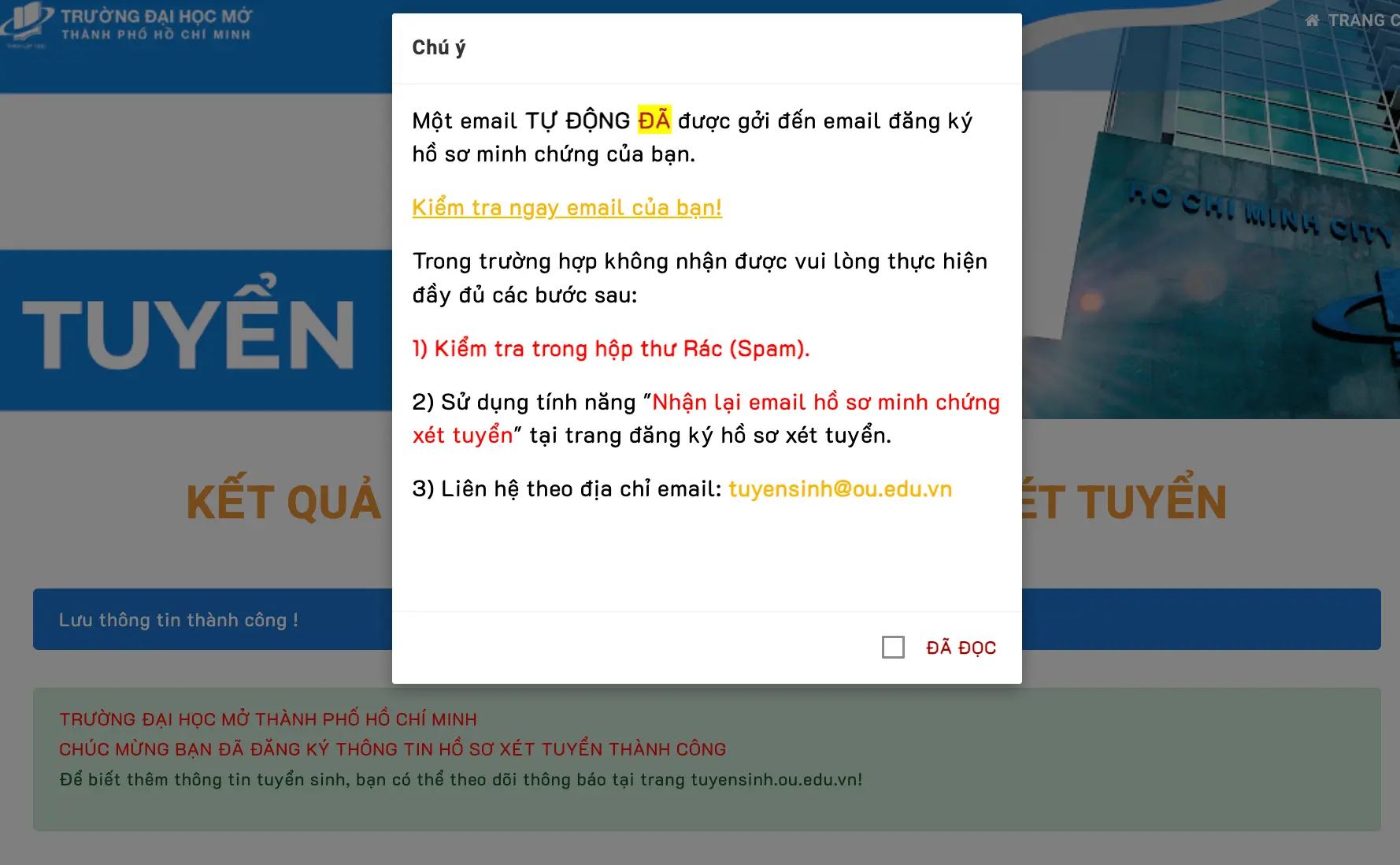 Hướng dẫn xét tuyển học bạ
thpt