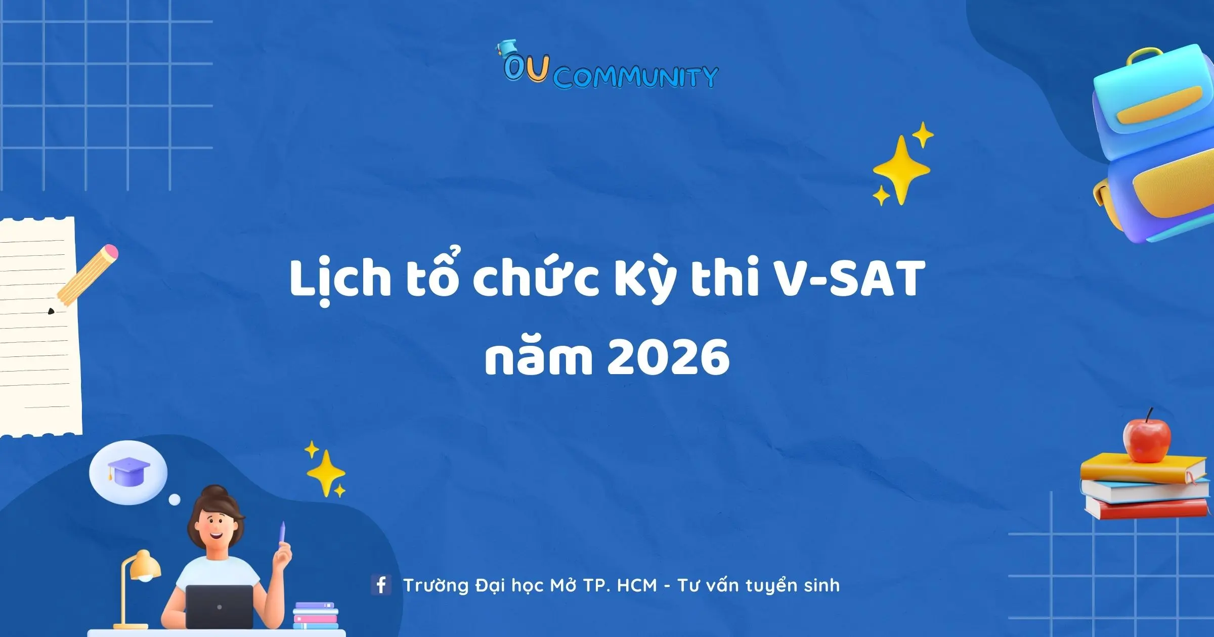 Lịch tổ chức Kỳ thi V-SAT năm 2026